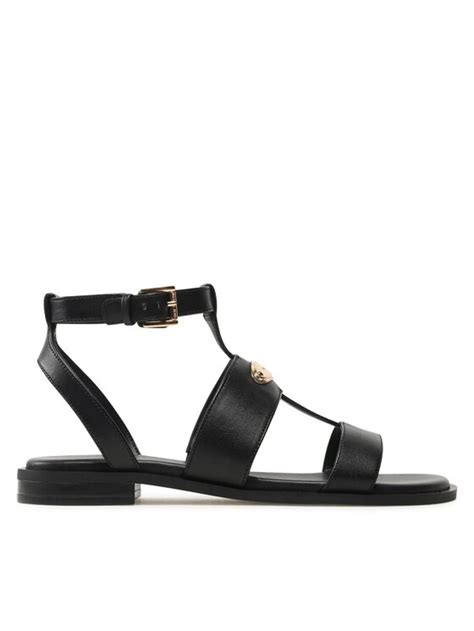 michael kors sandalen schwarz|michael kors sandals clearance.